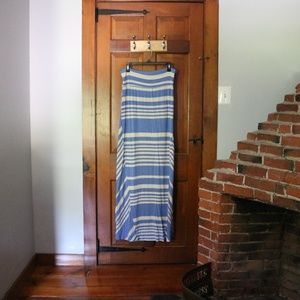 Blue & White Skirt